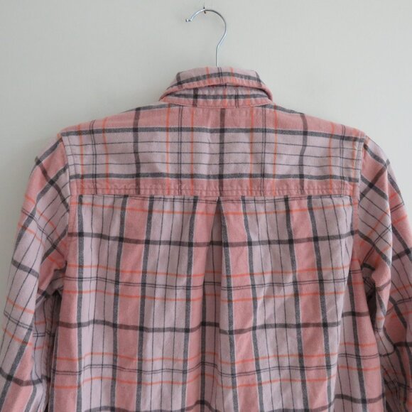 REI COOP Wallace Lake Flannel Shirt in Light Pink Plaid Gorpcore Outdoor Fall XS - Picture 12 of 14